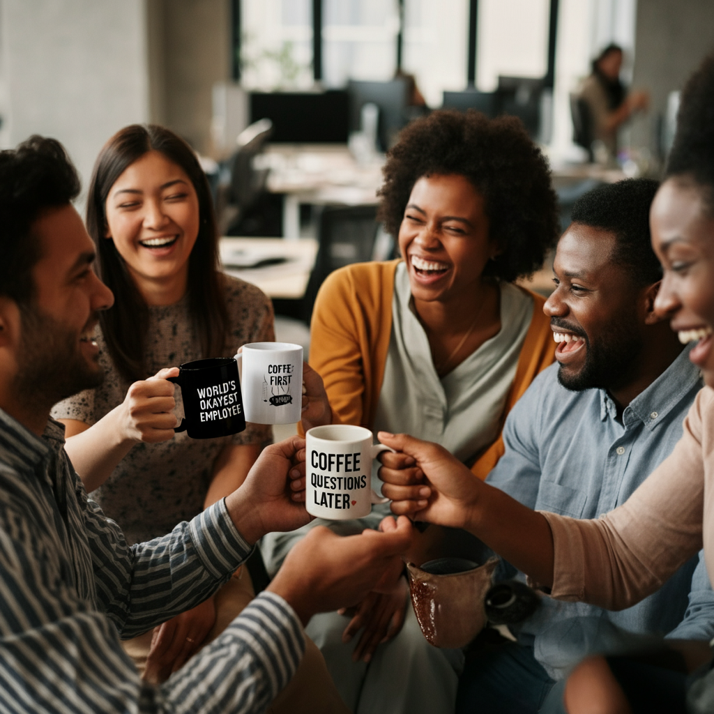 The Psychology of Office Humour: Why Funny Mugs Help Boost Morale