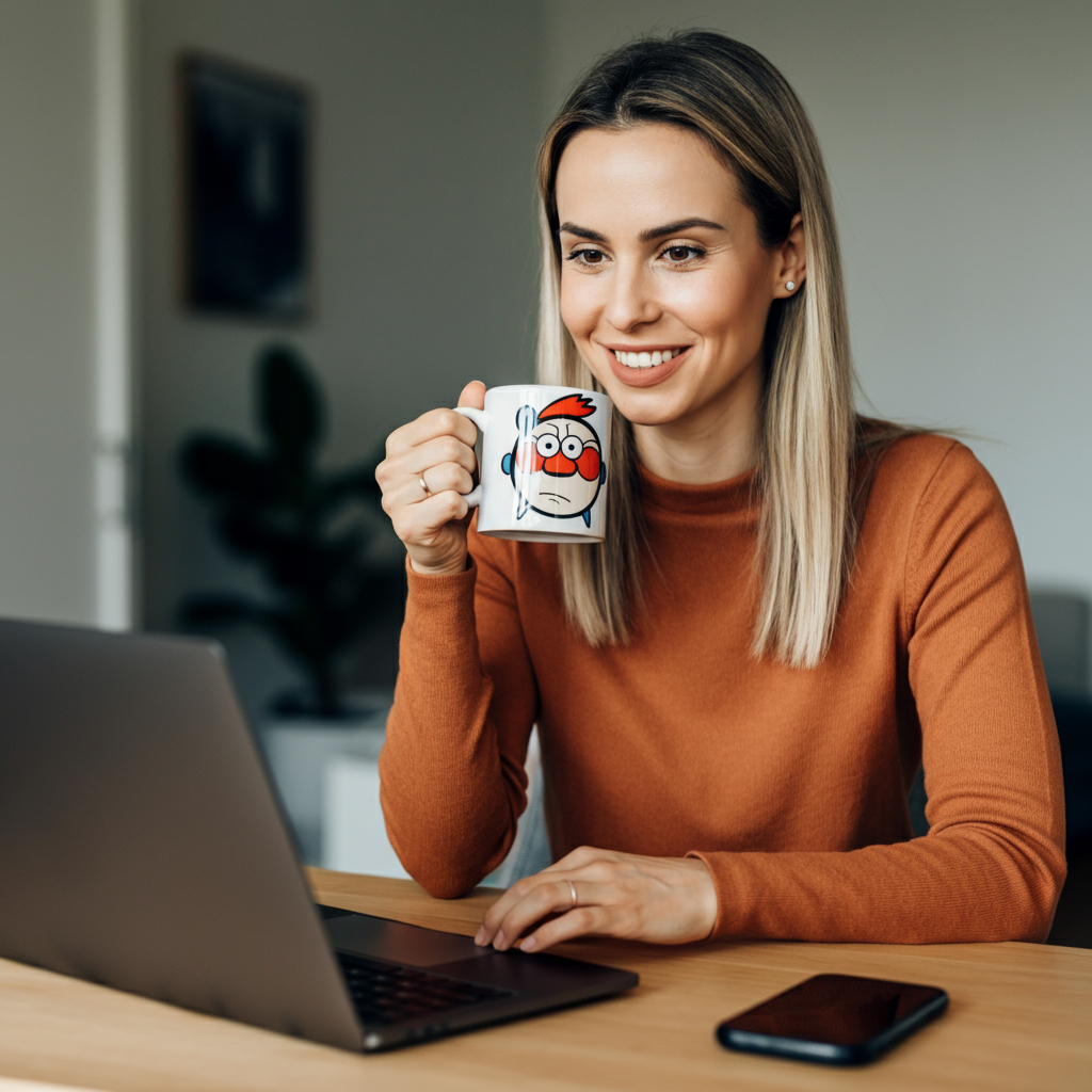 Why a Funny Mug Is the Ultimate Work-from-Home Mood Booster