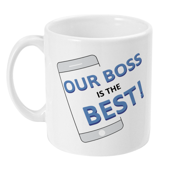 Ceramic Mug – Humorous 'Tunnel' Boss Joke Coffee Cup